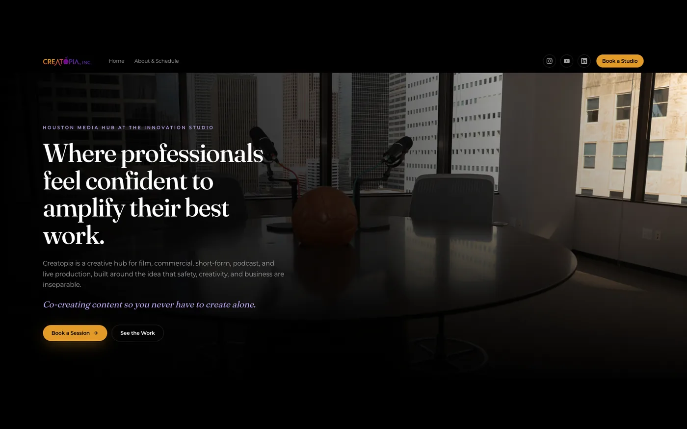 Creatopia website