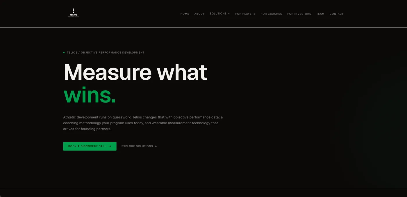 Telios website